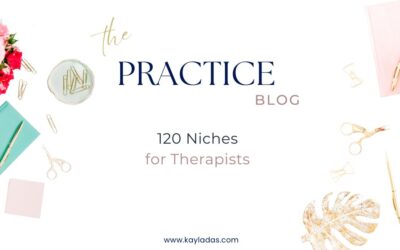 120 Niches for Therapists